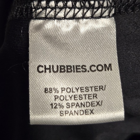 Chubbies Mens Black Jogger Training Athletic Pants‎ Blue Drawstring Large - Picture 3 of 11